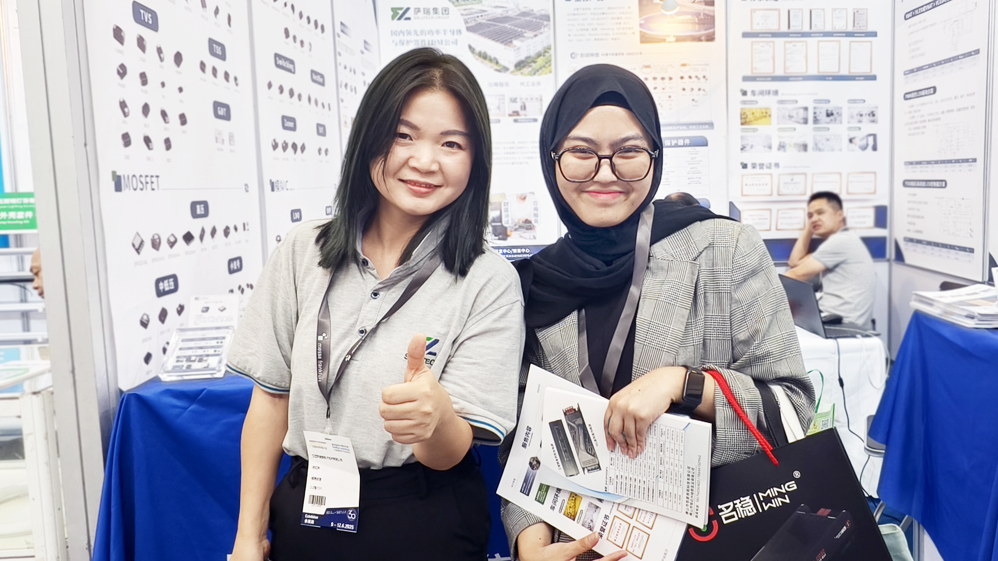 江西w88win微电子参加第三十届广州国际照明展览会圆满结束